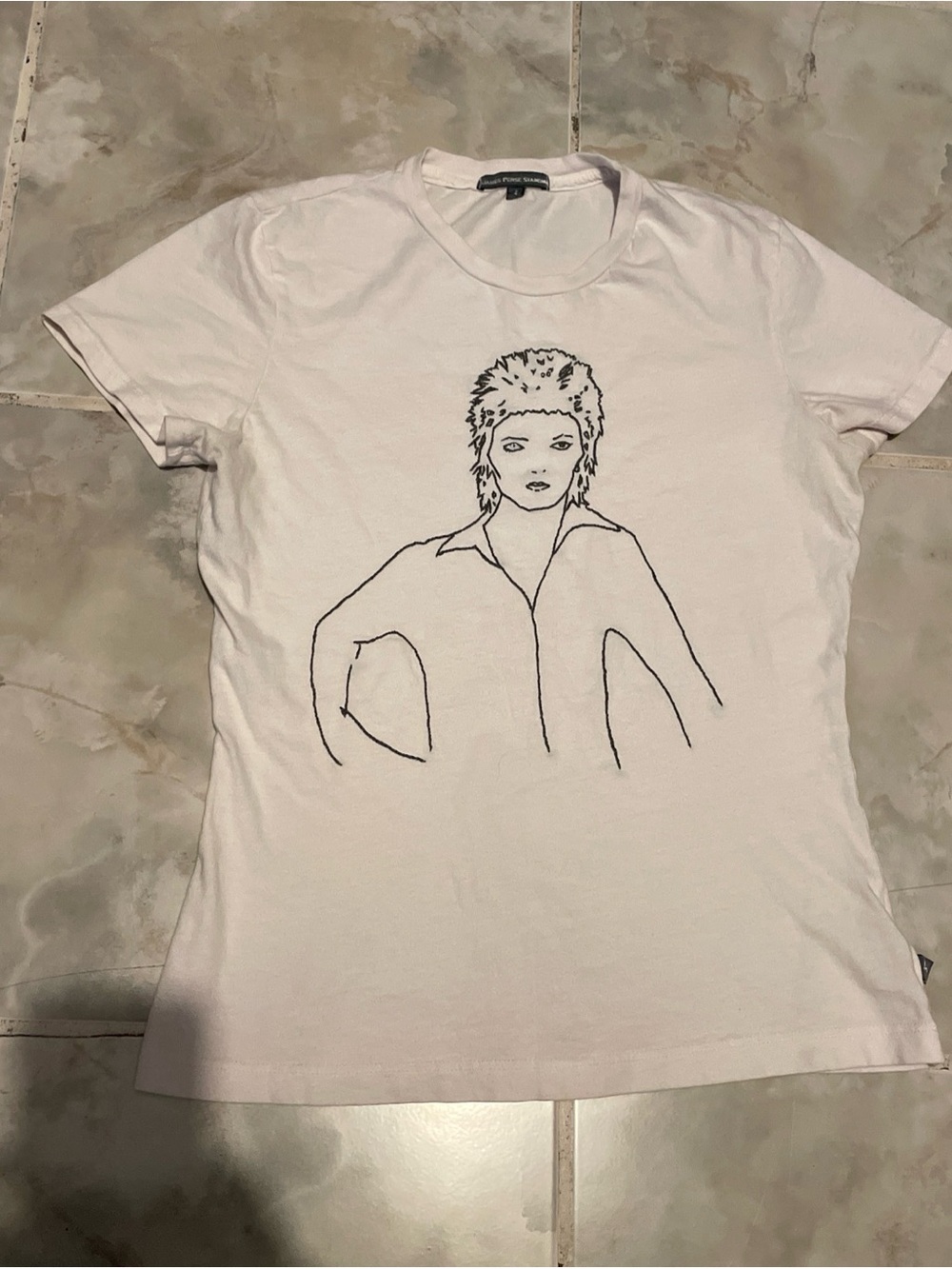VTG Early 2000s Y2K James Perse Standard SZ 2 Women’s T-Shirt